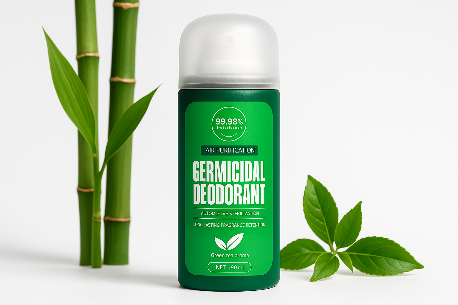 Green tea scent deodorant
